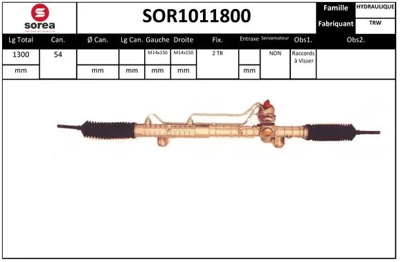 Steering Gear (SOR1011800)