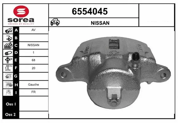 Brake Caliper (6554045)