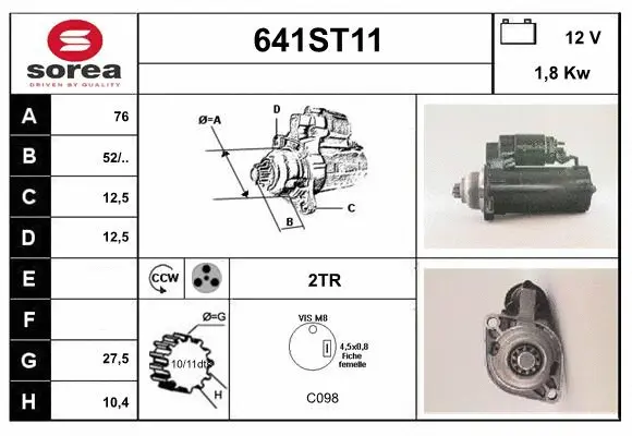 Starter (641ST11)