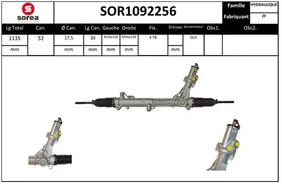 Steering Gear (SOR1092256)