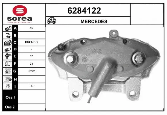 Brake Caliper (6284122)