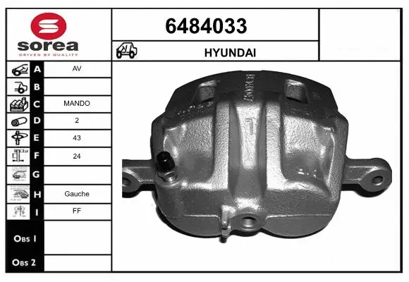 Brake Caliper (6484033)
