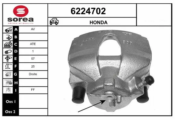Brake Caliper (6224702)