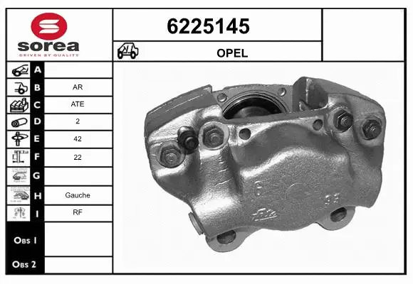 Brake Caliper (6225145)