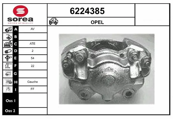 Brake Caliper (6224385)