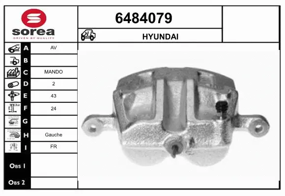 Brake Caliper (6484079)