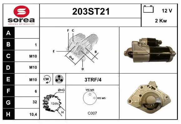 Starter (203ST21)
