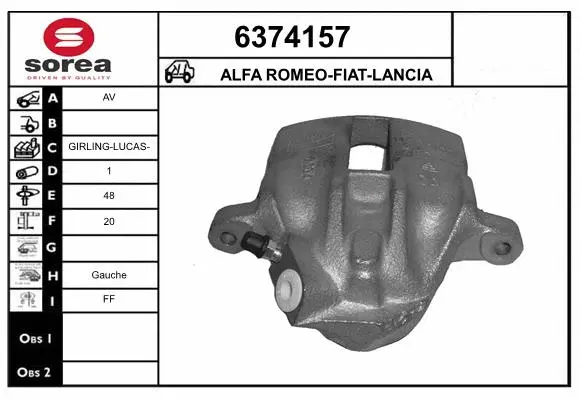 Brake Caliper (6374157)