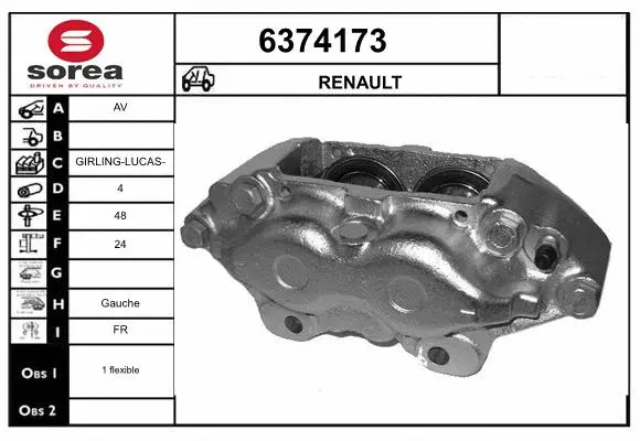 Brake Caliper (6374173)