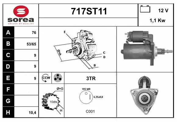 Starter (717ST11)