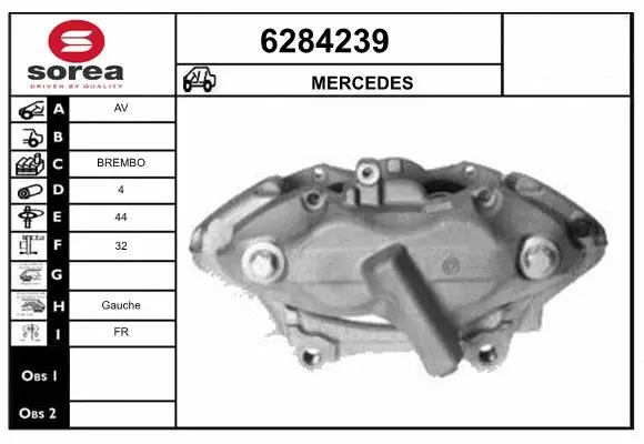Brake Caliper (6284239)