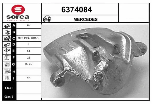 Brake Caliper (6374084)