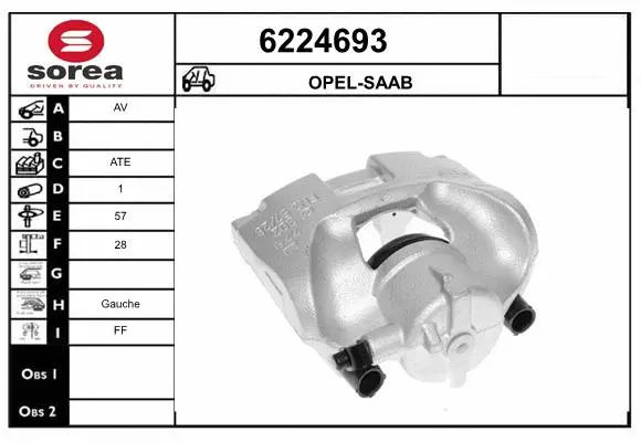 Brake Caliper (6224693)