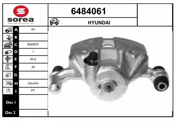 Brake Caliper (6484061)