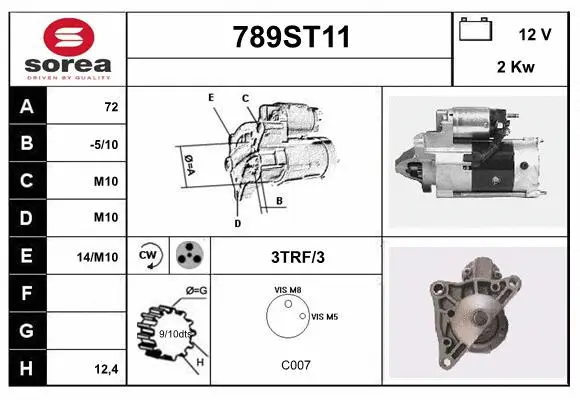Starter (789ST11)