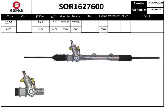 Steering Gear (SOR1627600)