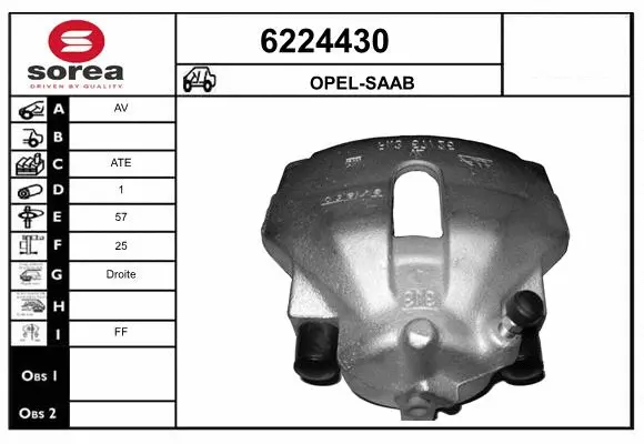 Brake Caliper (6224430)