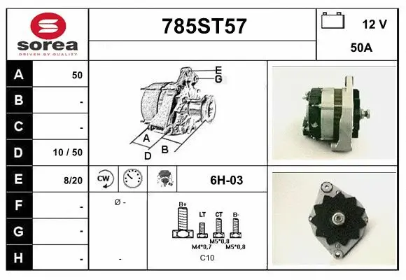 Alternator (785ST57)