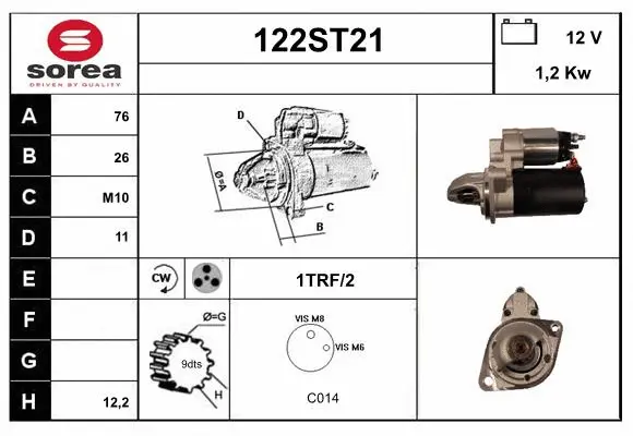 Starter (122ST21)