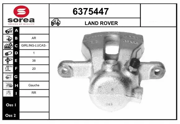 Brake Caliper (6375447)