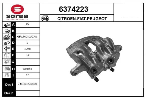Brake Caliper (6374223)