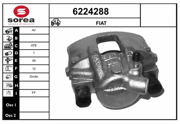 Brake Caliper (6224288)