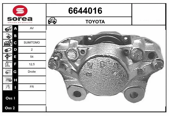 Brake Caliper (6644016)