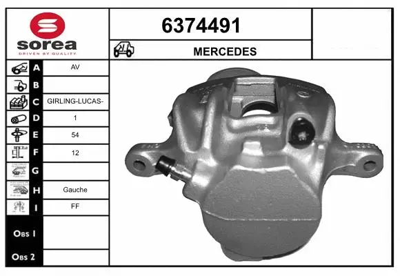 Brake Caliper (6374491)