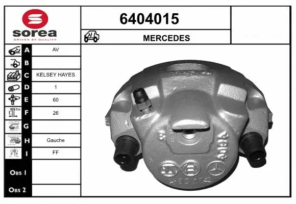 Brake Caliper (6404015)