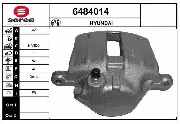 Brake Caliper (6484014)