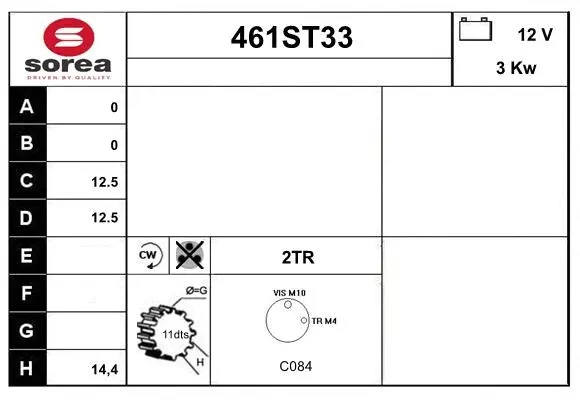 Starter (461ST33)
