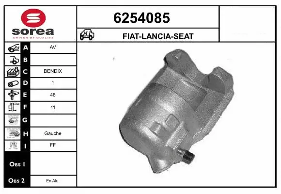 Brake Caliper (6254085)