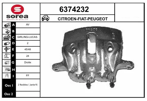 Brake Caliper (6374232)