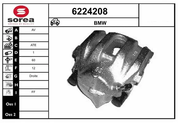 Brake Caliper (6224208)