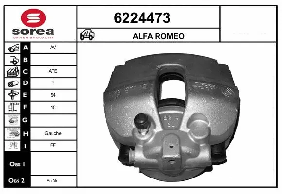 Brake Caliper (6224473)