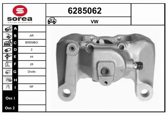 Brake Caliper (6285062)
