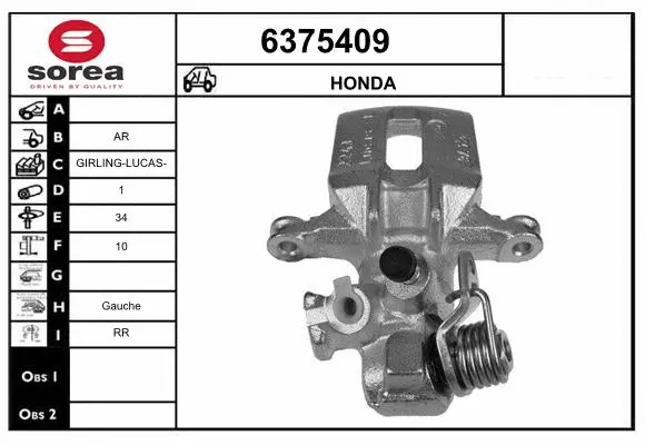 Brake Caliper (6375409)