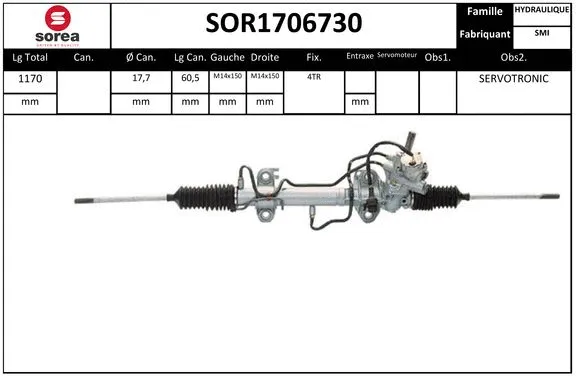 Steering Gear (SOR1706730)