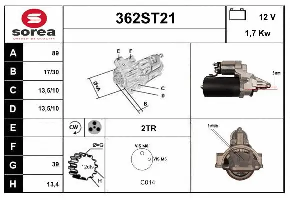 Starter (362ST21)