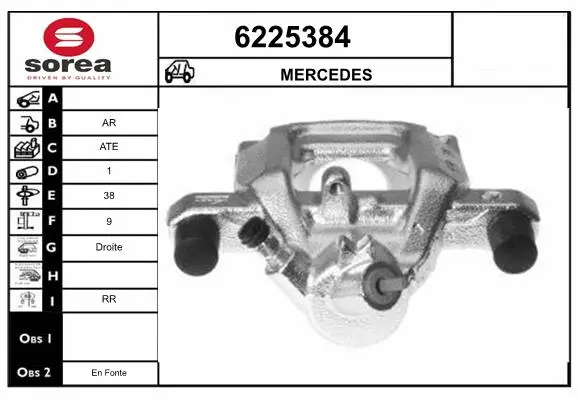Brake Caliper (6225384)