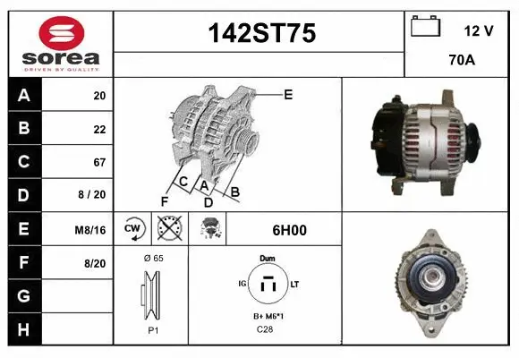 Alternator (142ST75)
