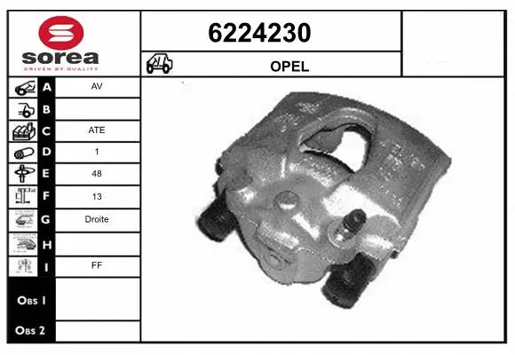 Brake Caliper (6224230)