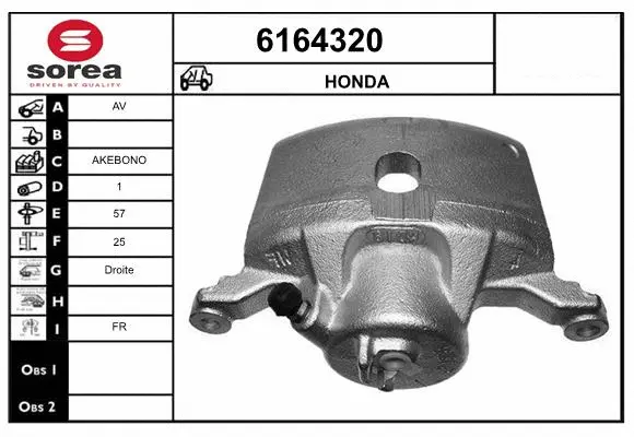 Brake Caliper (6164320)
