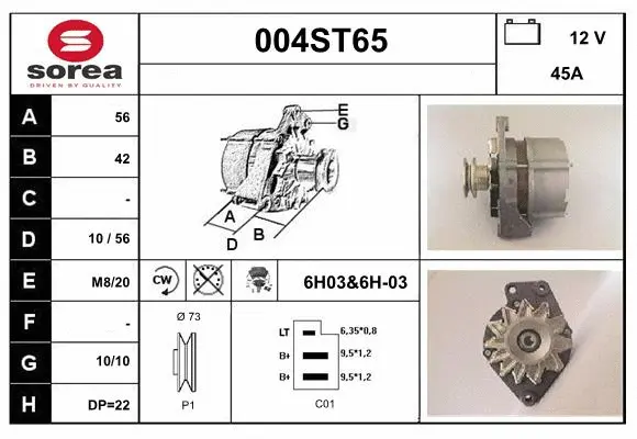 Alternator (004ST65)
