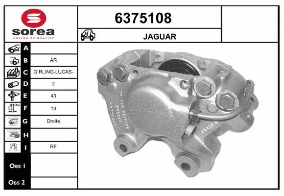 Brake Caliper (6375108)