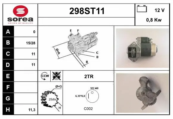 Starter (298ST11)