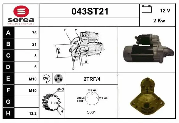 Starter (043ST21)