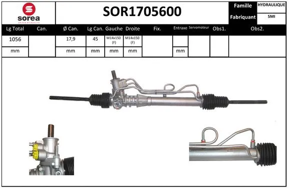 Steering Gear (SOR1705600)