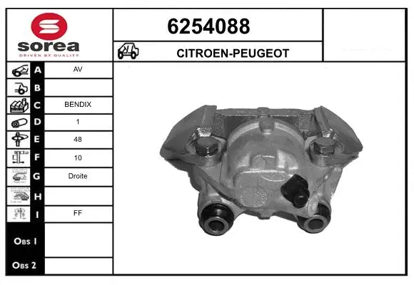 Brake Caliper (6254088)