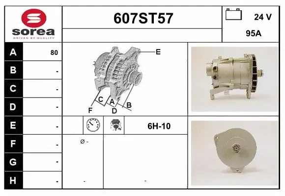 Alternator (607ST57)